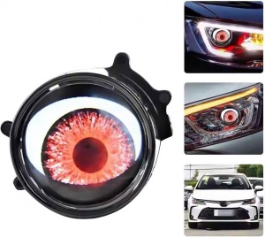 Set 2 becuri auto DEVIL EYES 3D - Img 3