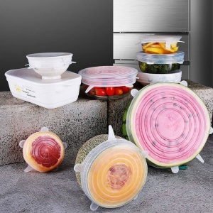 Set De 6 Capace Flexibile Din Silicon - Img 2