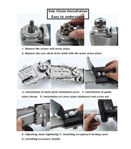 Adaptor tip drujba pentru flex / polizor unghiular, 30cm - Img 3