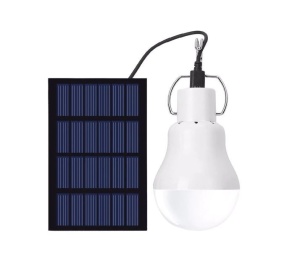 BEC LED CU PANOU SOLAR PORTABIL 5W - Img 3