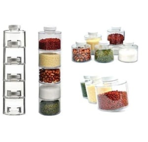 Carusel Spice Tower pentru condimente, 12 recipiente - Img 3