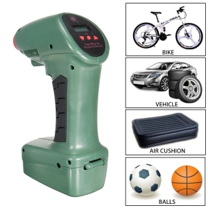 Compresor portabil digital cu display si iluminare LED