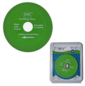 Disc Diamantat pentru taiat si slefuit Sticla, Gresie Extra Dura 125mm - Img 3