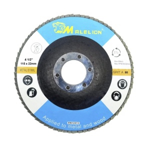 Disc lamelar pentru slefuit metal/lemn, 180x22mm, granulatie 100, MX350