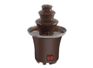 Fantana de ciocolata, 45 W, 230 V, 14.5 x 14.5 x 23 cm, Maro