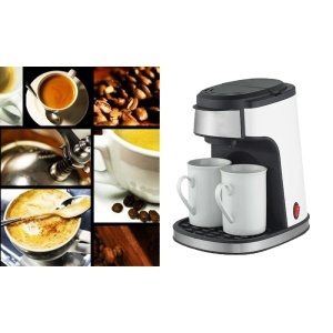 Filtru cafea cu doua cesti din ceramica, 450W