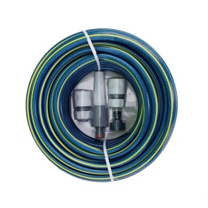 Furtun de gradina cu set duze incluse, 1/2 inch 20 metri, Bluebos Plus