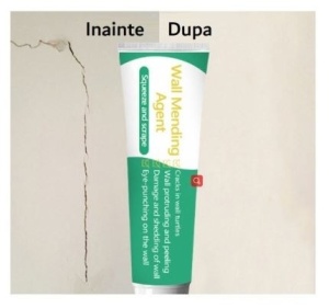 Kit instant pentru reparat peretii, crema alba reparatoare - Img 5