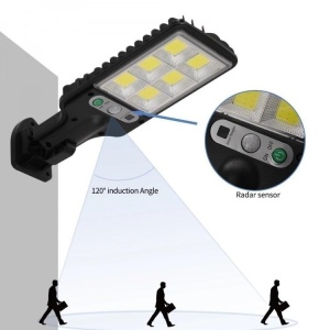 LAMPA SOLARA DE PERETE 9 LED CU TELECOMANDA - Img 3