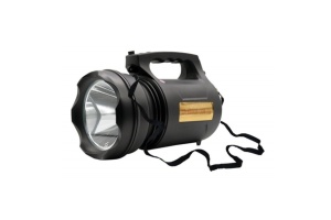 Lanterna 30W LED Puternica Portabila, Reflection Pescuit Vanatoare, Faza lunga si scurta, acumulator inclus - Img 2