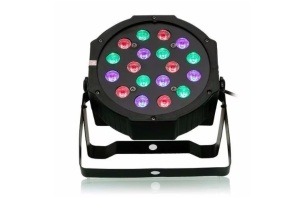 Proiector joc de lumini PAR 18 LED RGB Disco