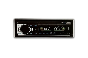 Radio MP3 player auto cu bluetooth, USB, microSD, AUX, 4x60W si telecomanda