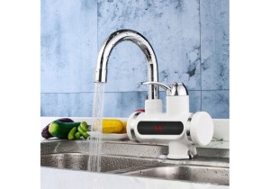 Robinet electric Pentru Incalzit Apa Instant Cu Montare Pe Chiuveta, Putere, 3000W - Img 2