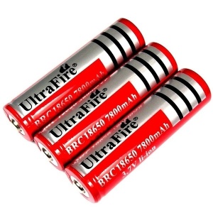 Set 3 acumulatori 18650 - 6800mAh, 3,7V, Li-ion