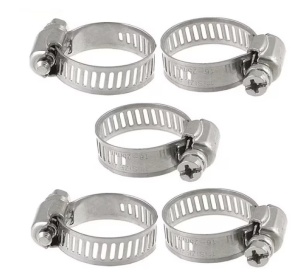 Set 50 coliere metalice pentru furtun 13-19 mm 1/2 BMX3379