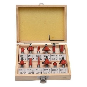 Set freze profilate pentru lemn 12 buc