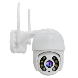 Set X2 Camere supraveghere WIFI, interior / exterior, Rotativa, Cu Detectare Miscare 360