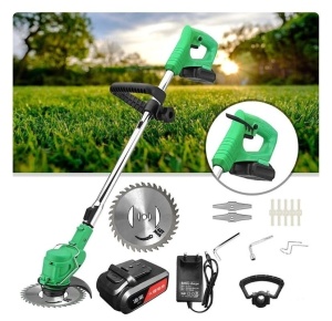 Trimmer electric cu acumulator (motocoasa), Acumulator si Incarcator Inclus