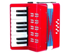 Acordeon pentru copii, 17 clape, 8 basi - Img 2
