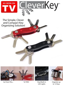 Breloc tip organizator pentru 12 chei Clever Key