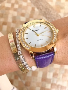 Ceas dama Classic Fashion curea piele PU
