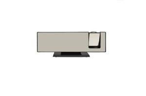 Ceas digital de birou, Afisaj LED Oglinda, Ora, Data, Temperatura, Alarma, Alimentare prin USB, Verde - Img 2