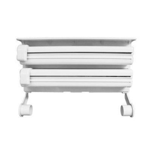 Dispozitiv 4in1, Dispenser triplu pentru folie aluminiu, folie strech si rola servetele cu spatiu depozitare - Img 2
