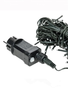 Instalatie de Lumini cu 1200 de Becuri LED cu Program 59,95m de Interior & Exterior - Alb Rece - Img 3