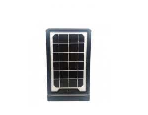 Kit panou solar, cu lanterna, 2 mini proiectoare cu led, pentru camping - Img 3