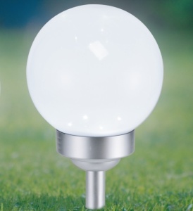 Lampa solara cu 4 LED-uri, glob, 2 in 1