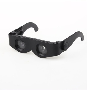 Ochelari tip binoclu cu zoom reglabil, negru, Zoomies