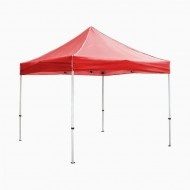 Pavilion pliabil sistem acordeon de gradina 2.5 x 2.5m cu 3 pereti - Img 2