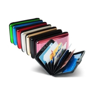 Portofel cu protectie RFID pentru carduri