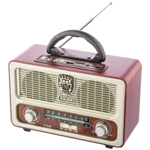 Radio Bluetooth cu MP3 Player, baterie reincarbaila, FM/AM/SW3, antena satelor, USB, SD/ TF CARD, Telecomanda - Img 4