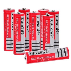Set 10 acumulatori 18650 - 6800mAh, 3,7V, Li-ion
