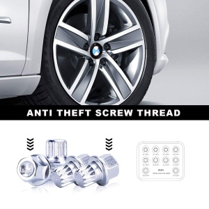Set 10 chei speciale pentru antifurt prezoane roti BMW 13-23