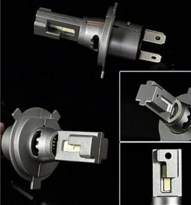 Set 2 Becuri auto LED Fq5 H4 canbus 2 faze 180W/set 20000lm 6000K - Img 6