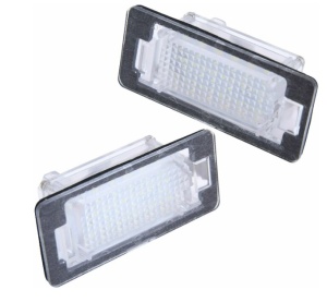 Set 2 lampi numar LED pentru BMW seria 1 3 5 F10 F11 E39 E60 E61 X1 E84 F48 X3 F25 X4 X5 X6 E90 E91