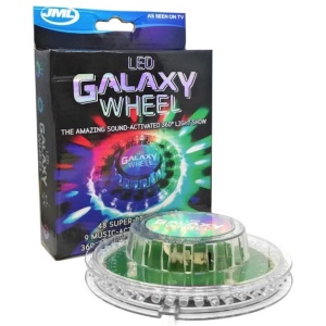 Set 2 Lumini LED, Galaxy Wheel Light, Disco Light, 48 LED, 360, multicolor - Img 2