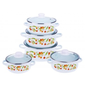 Set oale emailate 10 piese