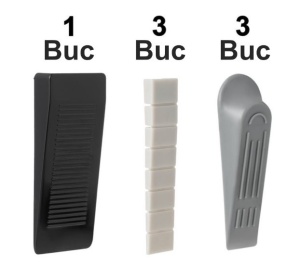SET OPRITOARE DE USI DIN PLASTIC ABS, 7 PIESE, MULTICOLOR