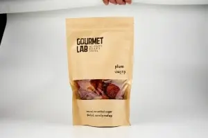 Prune roșii uscate Gourmet Lab, fără zahăr adăugat - 150 g - Img 1