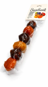 Biluțe dulci cu fructe și nucă SunFruit, 220 g