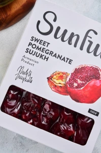 Sujukh dulce cu rodie SunFruit, 500 g - Img 2