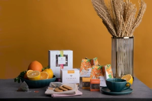 Ceai de plante cu căpșuni TEAYAN Harmony Bouquet, 10 plicuri, 40 g - Img 2