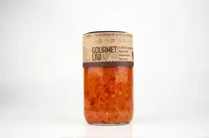 Zacuscă de vinete și ardei copți Gourmet Lab Ajvar 350 g - Img 1