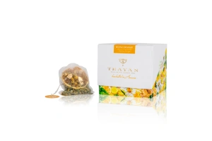 Ceai cu roiniță, mușețel, lămâie și ghimbir TEAYAN Recency Bouquet, 10 plicuri, 30 g