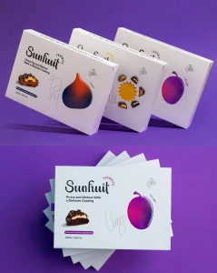 Piersici uscate cu nucă, glazurate, SunFruit Favorite, 250 g - Img 2