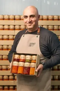 Zacuscă picantă de vinete Gourmet Lab 350 g - Img 3