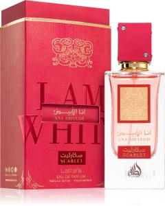 Ana Abiyedh Scarlet, Lattafa - 60ml